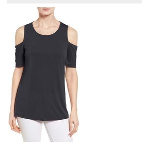 Halogen Cold Shoulder Tee